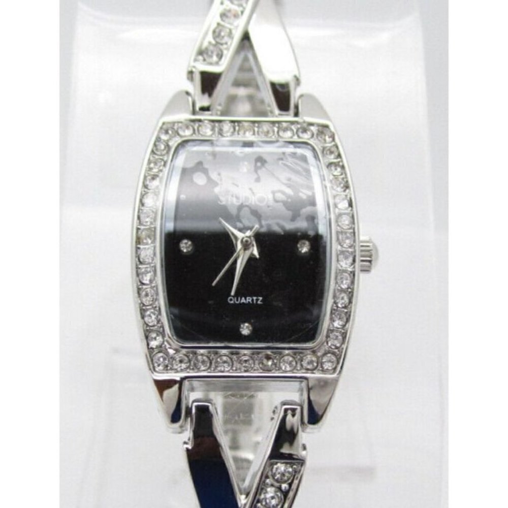 Women's Studio Time Quartz WR Analog 22mm Dial Causal Round Watch (E867)